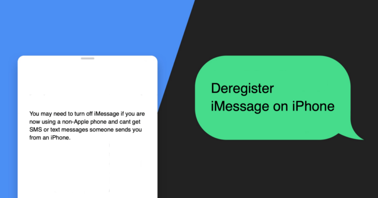 Как отменить регистрацию iMessage на iPhone – DigitBin
